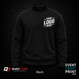 Black Sweatshirt (Custom Printed)