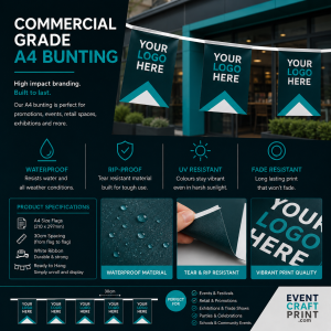 Commercial Grade Bunting