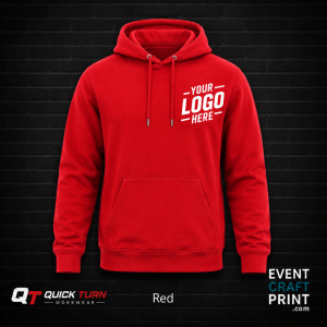 Red Hoodie (Custom Printed)