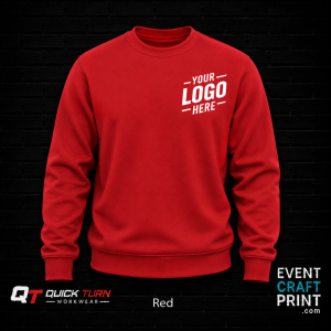 Red Sweatshirt (Custom Printed)